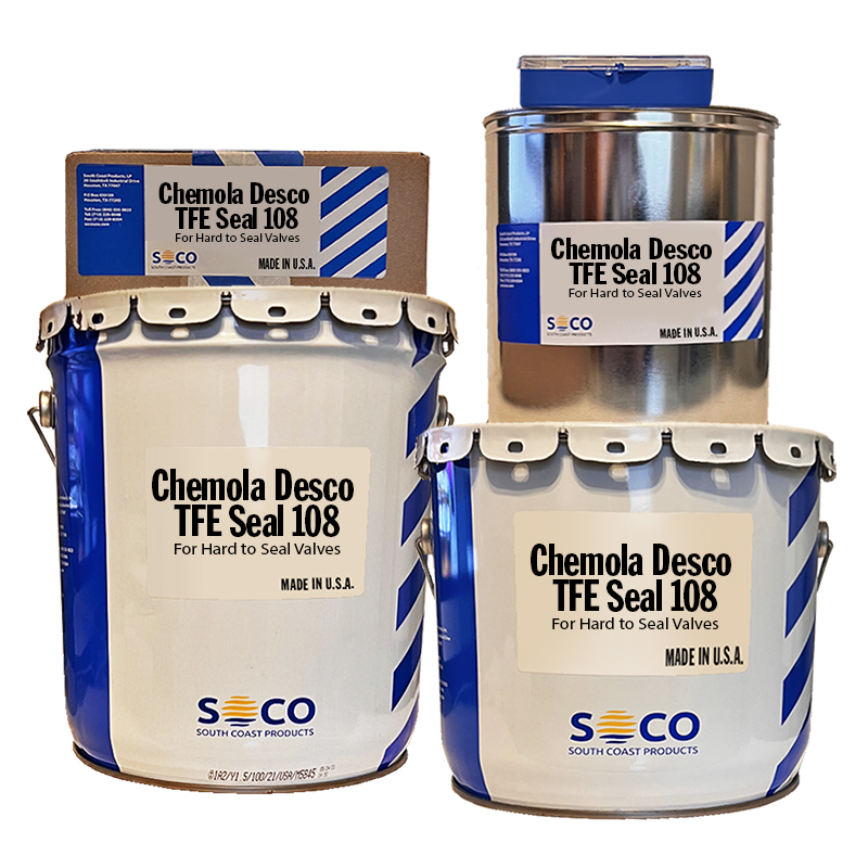 Chemola™ Desco TFE-Seal 108 For Hard to Seal Valves