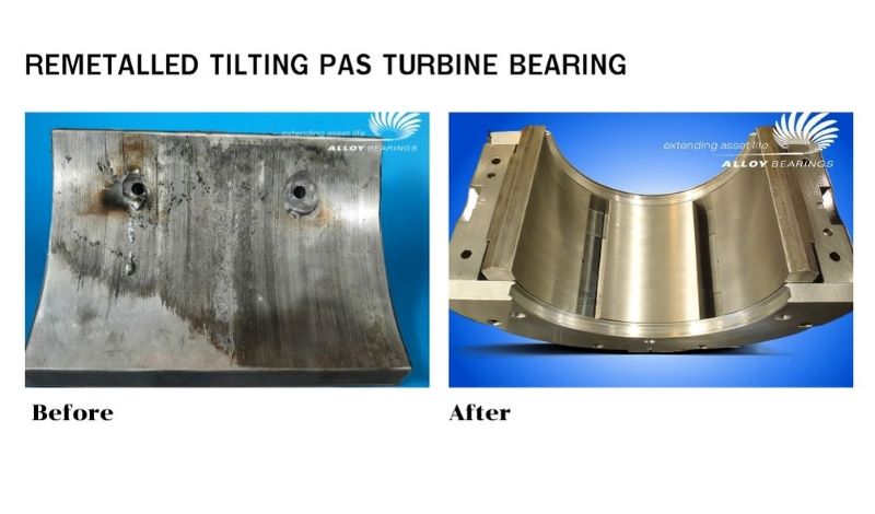 Plain Bearing Remetalling and Machining Services